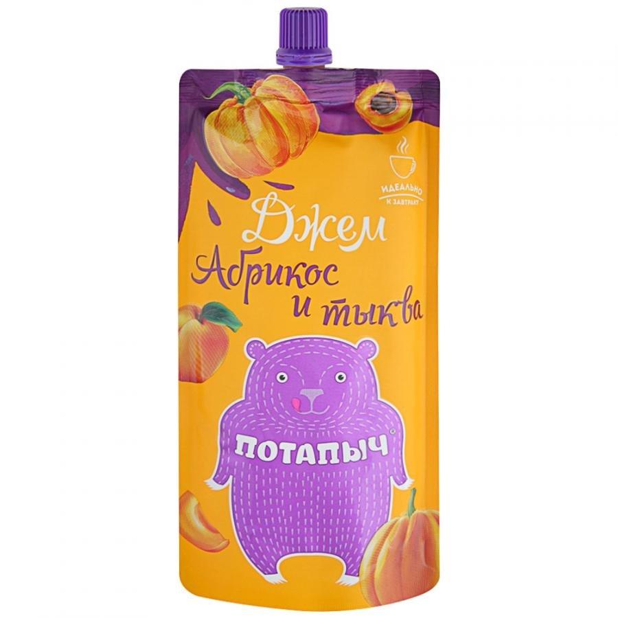 Джем Потапыч абрикос и тыква, 300 г