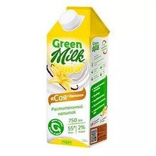 Растительный напиток "Соя+ваниль" Green Milk, 750 мл.