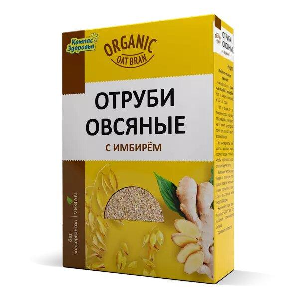 Отруби овсяные с имбирем "Компас Здоровья" 200 г