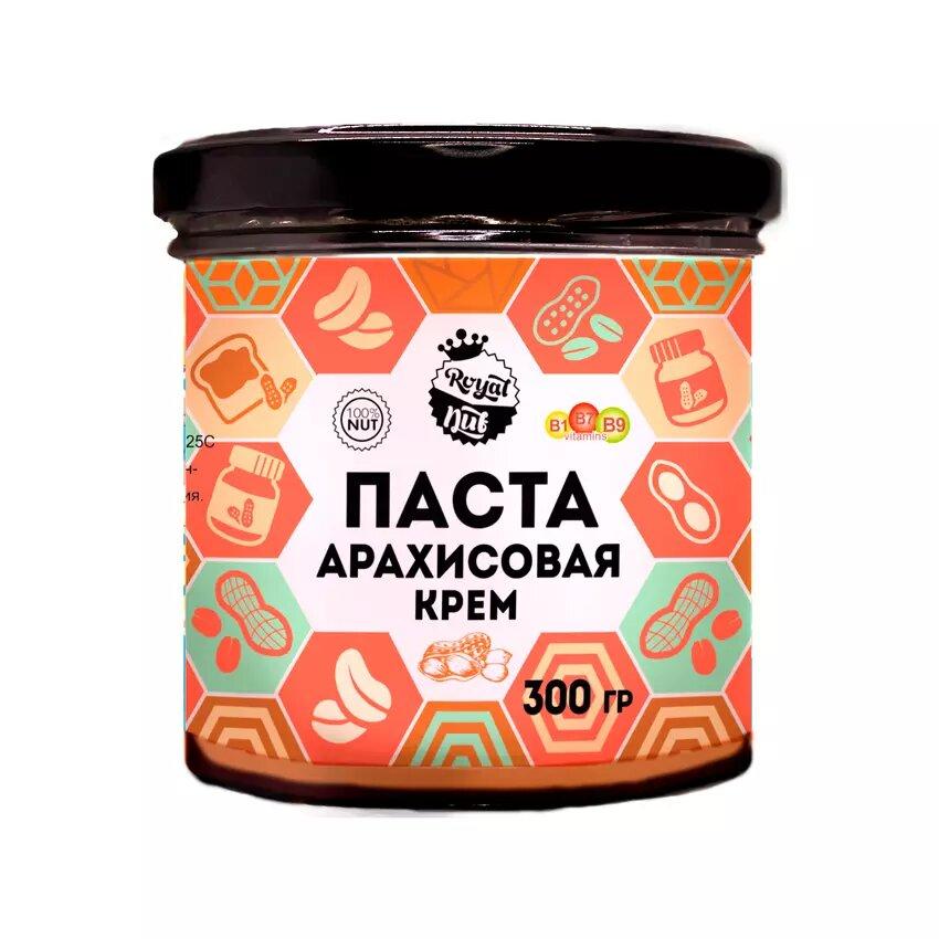 Паста арахисовая "Роял Нат" крем, 300 г