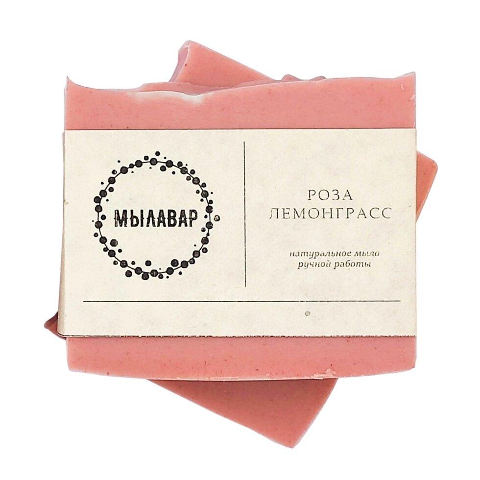 Мыло "Роза и Лемонграсс" Мылавар, 100 г