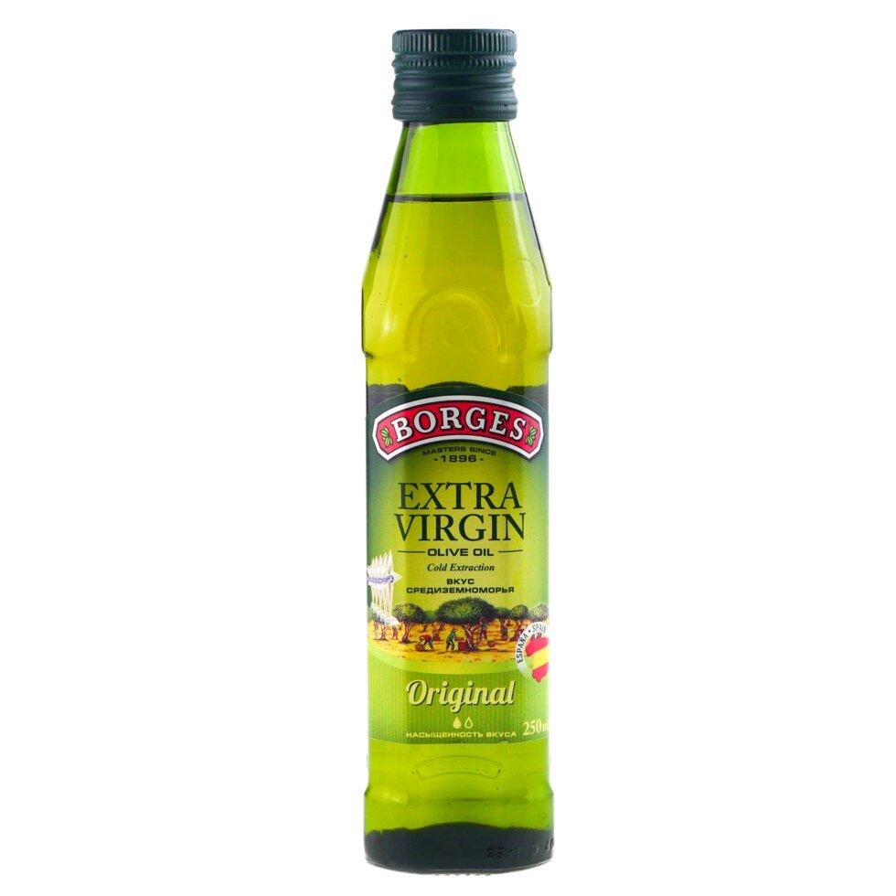 Масло оливковое Original Borges нерафинированное Extra Virgin, (стекло) 0,25 л