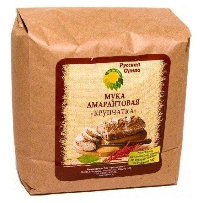 Мука амарантовая крупчатка Русская олива, 1 кг