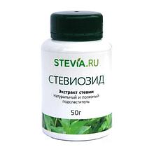 Стевиозид. Экстракт стевии, 50 г (коэф. сладости 250)