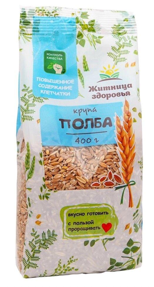 Полба (крупа цельнозерновая) "Житица здоровья", 400 г