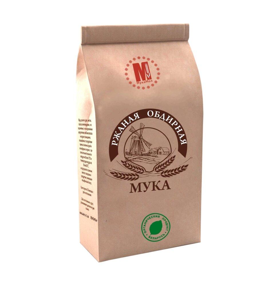 Мука ржаная обдирная Мукамол, 1 кг