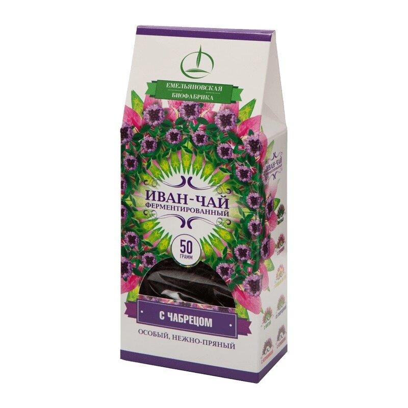 Напиток чайный "Иван чай" ферментированный с чабрецом, 50 г