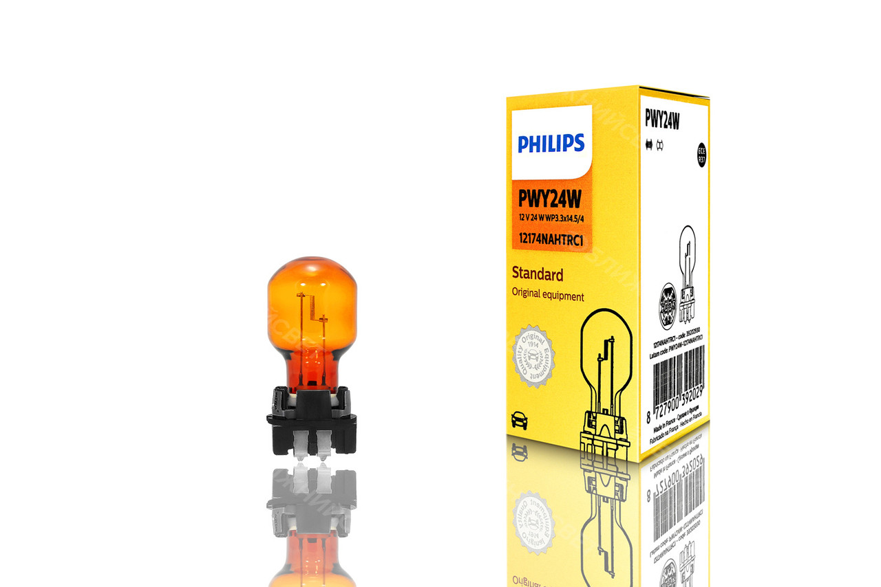 Автомобильная лампа PWY24W Philips