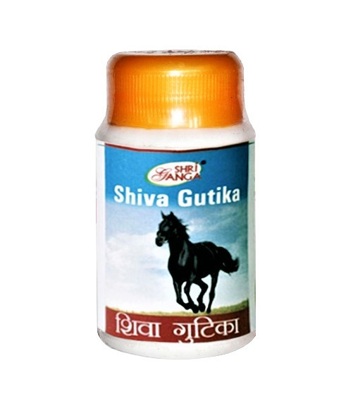 Шива Гутика. Shiva Gutika Shri Ganga, 50 г - комплексное оздоровление и омоложение - фото 1 - id-p159700467