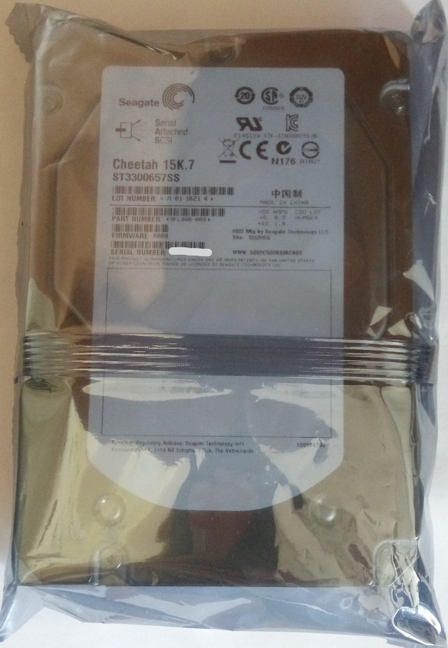 ST3300657SS Жесткий диск Seagate 300GB 15K 6G 3.5 SAS - фото 1 - id-p98159152