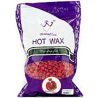 Воск пленочный в гранулах Konsung Beuty Hot Wax ГРАНАТ 100 гр.