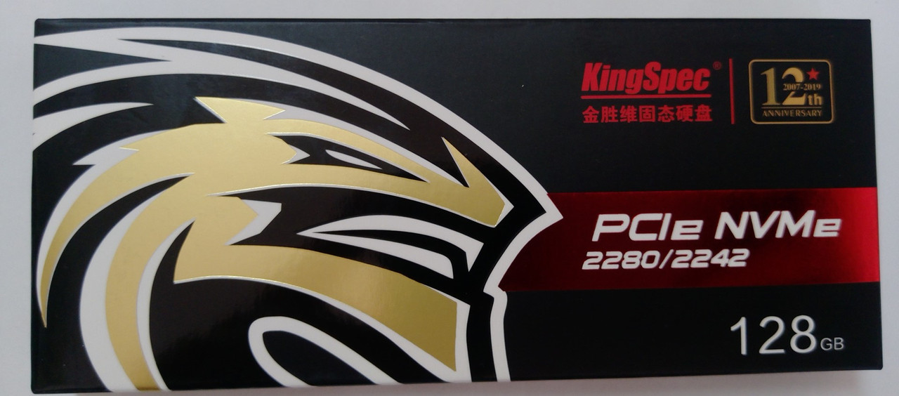 Накопитель ССД М.2 KingSpec NVMe Gen3x4 SSD диск 128GB - фото 4 - id-p121191086