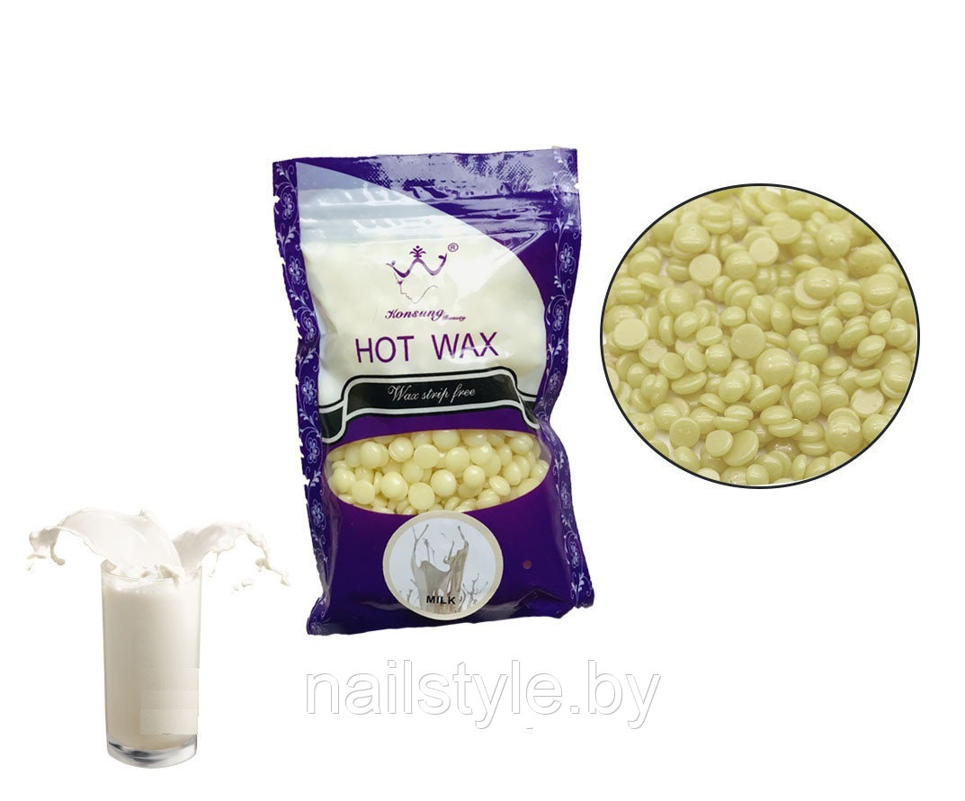 Воск пленочный в гранулах Konsung Beauty Hot Wax Lavender 500 гр. - фото 3 - id-p159709283