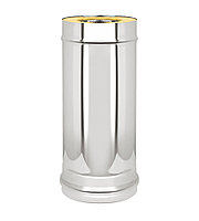 Дымоходная Сэндвич-труба (AISI 304 0,8/430 0,5) L-1м