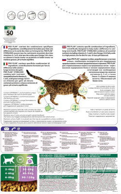 Корм для кошек Pro Plan Sterilised с индейкой - фото 2 - id-p159153954