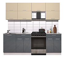 Кухня Мила Глосс 2,3-60 (возможны размеры от 2,1 до 3,0 м.) много цветов и комбинаций! фабрика Интерлиния, фото 2