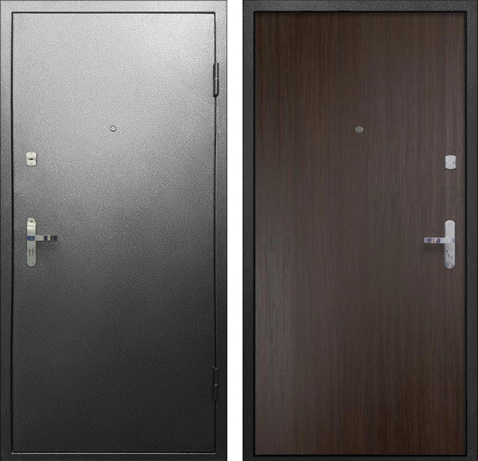 ПРОМЕТ "Спец 2 ПРО" Венге (2060х860 Правая) | Входная металлическая дверь