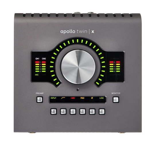 Аудио-интерфейс UNIVERSAL AUDIO Apollo Twin X DUO Heritage Edition - фото 2 - id-p93028763
