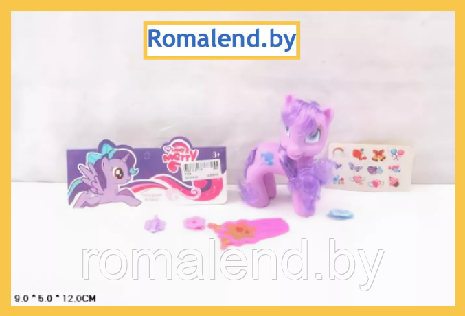 Игрушка пони My little pony Кукла в наборе с аксессуарами и наклейками P109 - фото 1 - id-p159733961