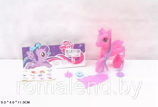 Игрушка пони My little pony Кукла в наборе с аксессуарами и наклейками P109 - фото 2 - id-p159733961
