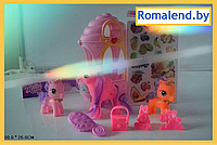 Игрушка пони My little pony Кукла в наборе с аксессуарами и наклейками HC18035