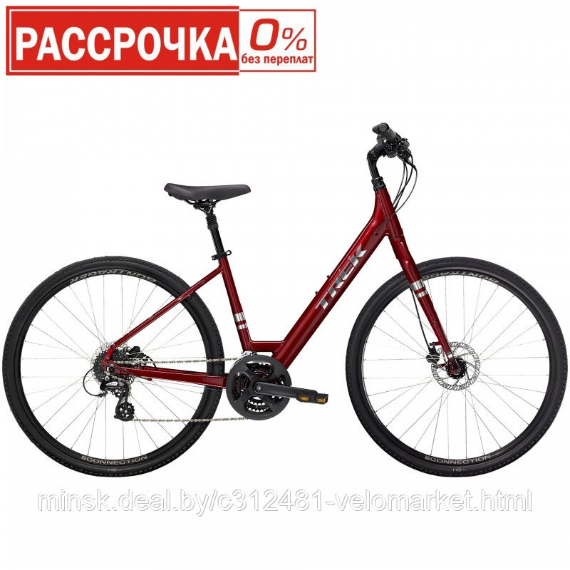 Велосипед TREK VERVE 2 DISC LOW STEP - фото 1 - id-p159740557