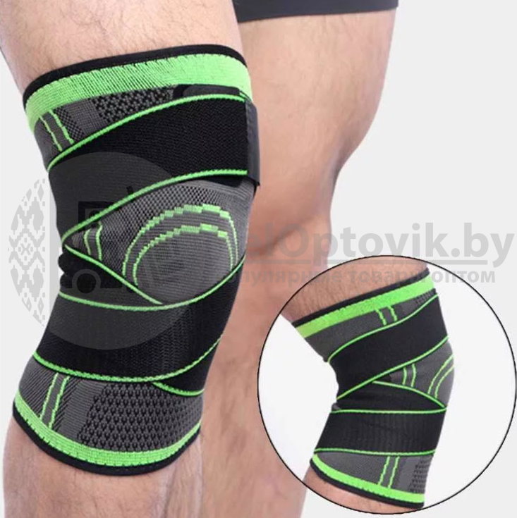 Суппорт колена (наколенник) трикотажный Knee Support 8324 Размер M - фото 2 - id-p139559920