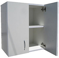 Кухонный навесной шкаф 80 см белый