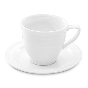Чашка для кофе с блюдцем средняя 0,125л Hotel Line BergHOFF