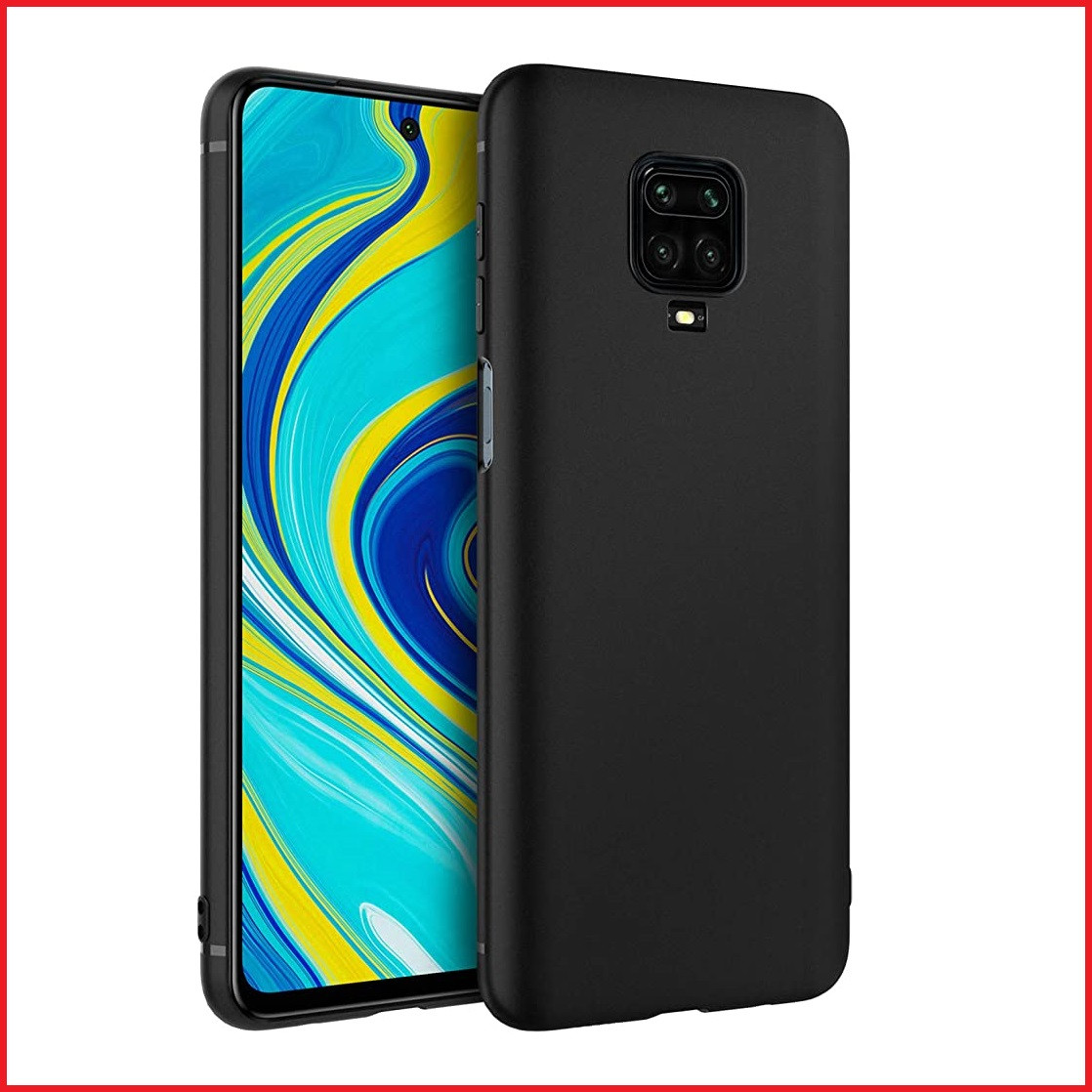 Чехол-накладка для Xiaomi Redmi Note 9s / Note 9 Pro / Note 9 pro max (силикон) черный