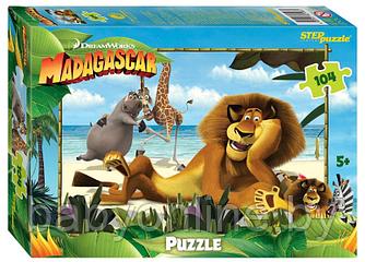 Мозаика пазлы puzzle 104 Мадагаскар - 3 арт 82196