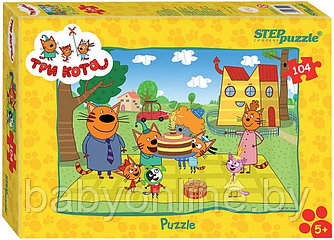 Мозаика пазлы puzzle 104 Три кота арт 82156