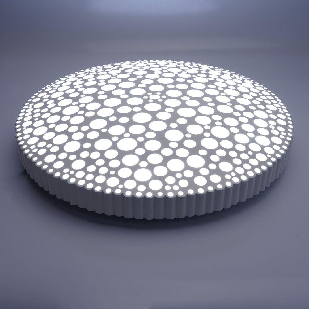 Светодиодный управляемый светильник накладной Feron AL3389 Dots тарелка 72W 3000К-6000K белый 41234 - фото 4 - id-p159788713