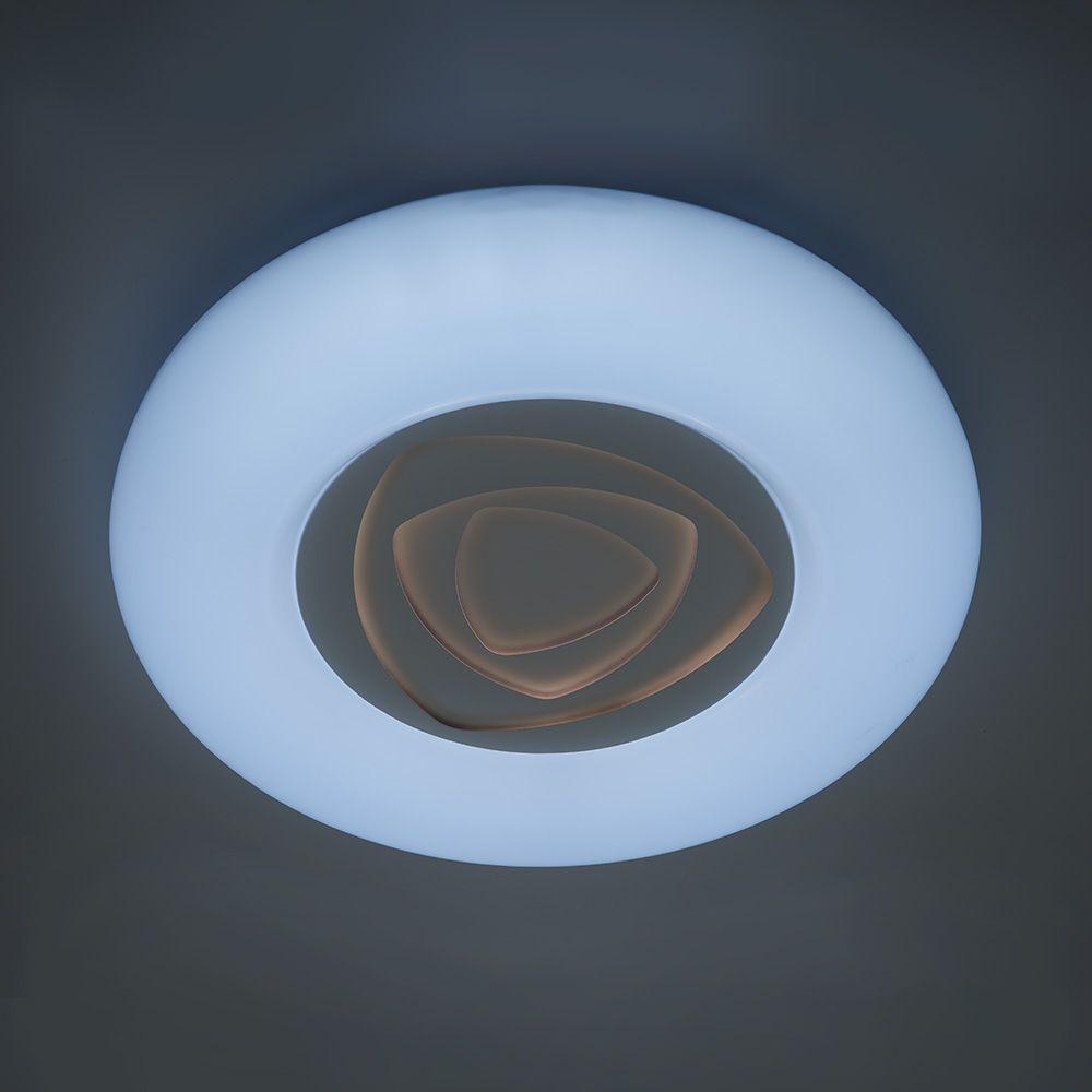 Светодиодный управляемый светильник накладной Feron AL5500 ROSE тарелка 80W 3000К-6500K 41143 - фото 3 - id-p159799890