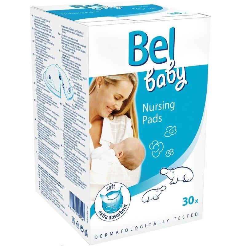 Лактационные вкладыши Bel Baby Nursing Pads, 30 шт