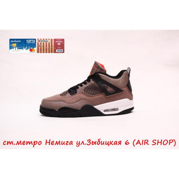 Nike Air Jordan 4 brown, фото 1