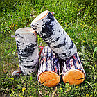 Мягкая подарочная игрушка - подушка FANCY Бревно, 38 см Сосновое бревно, фото 10