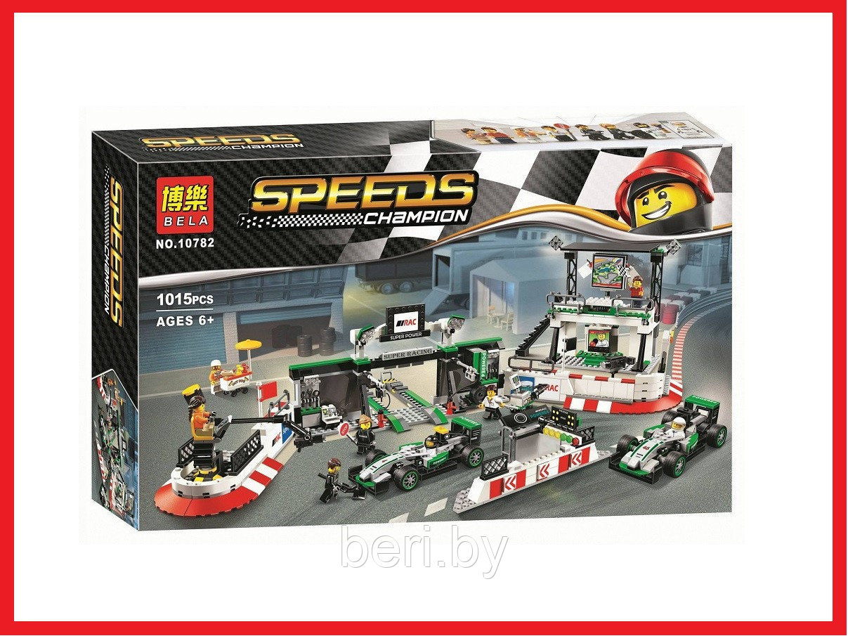 10782 Конструктор Bela Speeds Champion "Формула -1 Мерседес AMG Petronas", 1015 деталей, аналог LEGO 75883