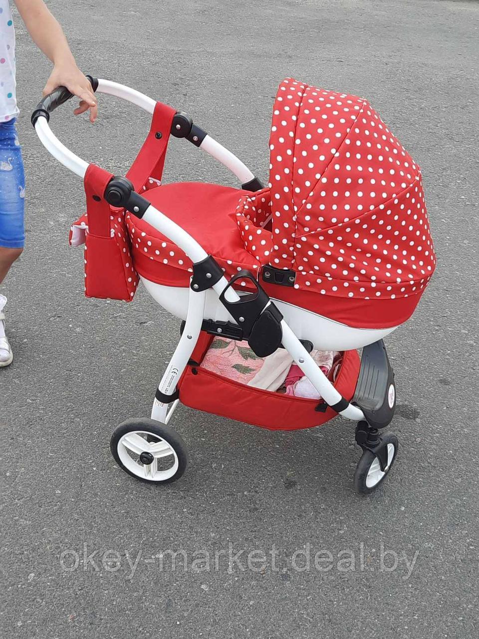 Детская кукольная коляска Adbor Lily Sport LS-12 - фото 3 - id-p158597302
