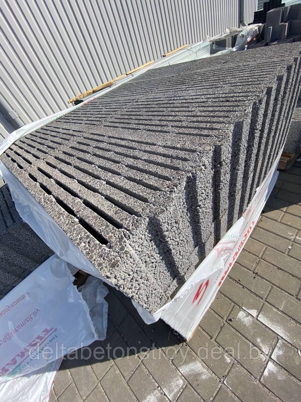 Керамзитобетонные блоки строительные «Термокомфорт» полнотелые шириной 250 мм