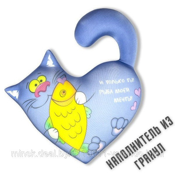 Антистрессовая игрушка "Хвостокот", 26*23 см