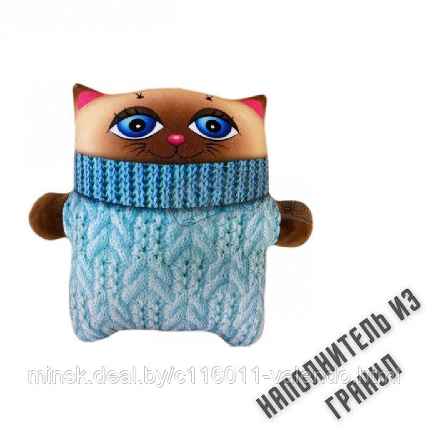 Антистрессовая игрушка "Коты Зяблики", 25*24 см