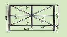 Каркасы ворот