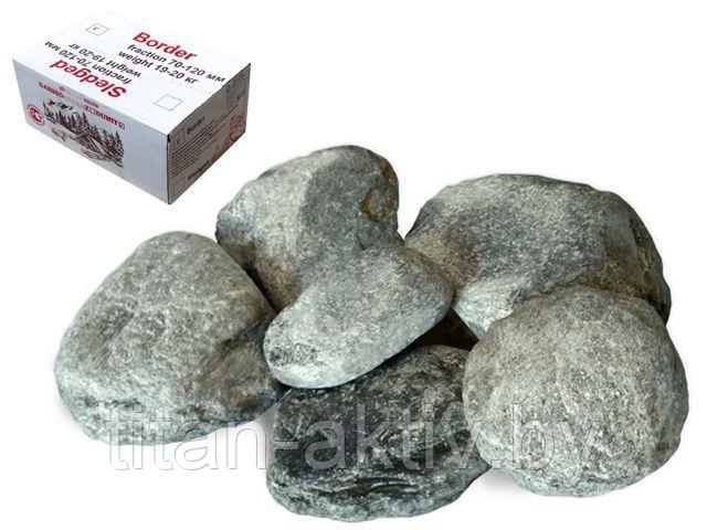 Камень для бани Родингит, обвалованный, коробка по 20 кг, ARIZONE - фото 1 - id-p159833561