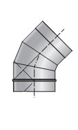 Колено 45 гр d=140мм