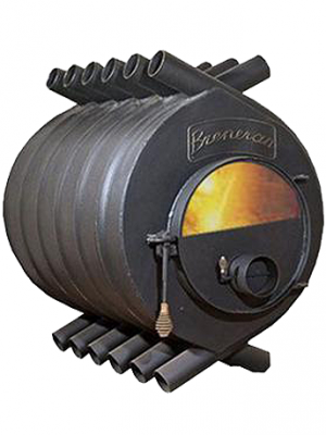 Печь отопительная Бренеран (Булерьян) АОГТ-11 тип 01 (Со стеклом) до 200м3