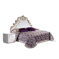 Кровать двуспальная от набора для жилой комнаты "Розалия" КМК 0456. Производитель Калинковичский МК, фото 1