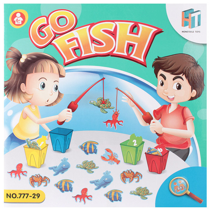 Настольная игра "Go fish" (Рыбалка) - фото 1 - id-p159847749