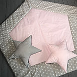 Cеро-розовый со звёздами, фото 10