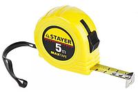 STAYER MaxTape 5м / 19мм рулетка в ударопрочном корпусе из ABS